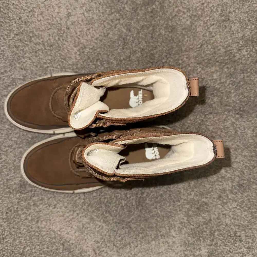 Children's/Youth Sorel Explorer‎ - Velvet Tan, Chalk